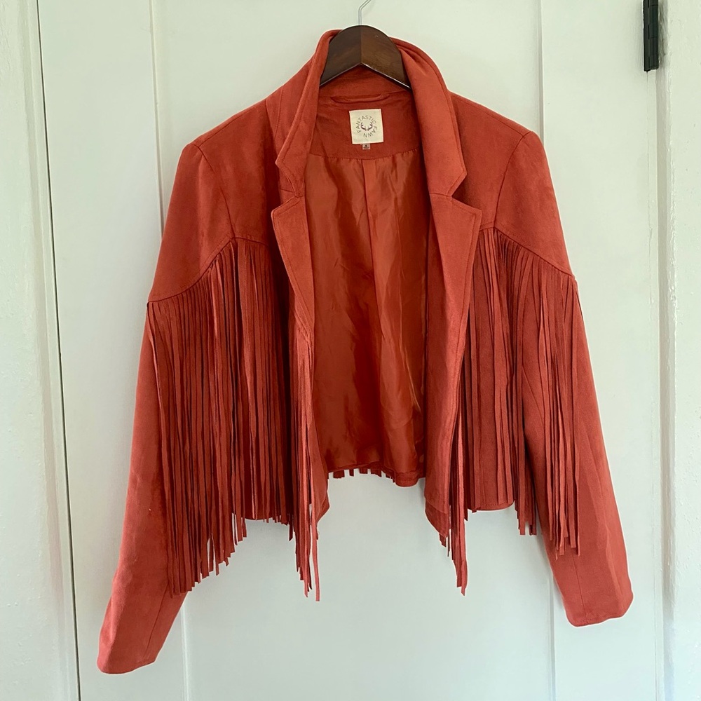 Fantastic Fawn fringe jacket SMALL